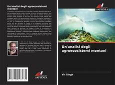 Buchcover von Un'analisi degli agroecosistemi montani