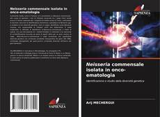 Bookcover of Neisseria commensale isolata in onco-ematologia
