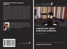 Copertina di Legislación sobre empresas públicas