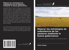 Buchcover von Mejorar las estrategias de subsistencia de los pastores mediante la buena gobernanza: