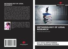 Capa do livro de METHODOLOGY OF LEGAL RESEARCH 
