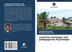 Capa do livro de Ländliche Soziologie und pädagogische Psychologie 