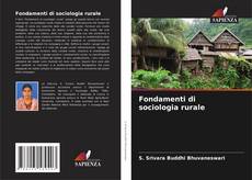 Обложка Fondamenti di sociologia rurale