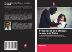 Buchcover von Presunções sob ofensas sexuais na Índia