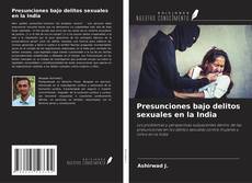 Buchcover von Presunciones bajo delitos sexuales en la India