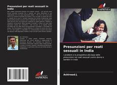 Portada del libro de Presunzioni per reati sessuali in India