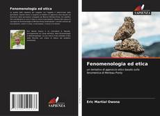 Fenomenologia ed etica kitap kapağı