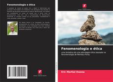 Fenomenologia e ética kitap kapağı