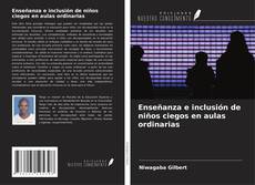 Enseñanza e inclusión de niños ciegos en aulas ordinarias kitap kapağı