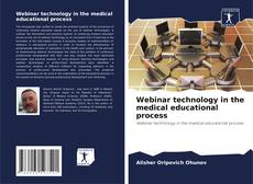 Couverture de Webinar technology in the medical educational process