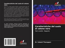 Capa do livro de Caratteristiche del suolo di cotone nero 