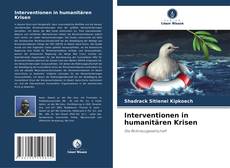 Interventionen in humanitären Krisen kitap kapağı