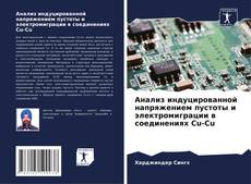 Buchcover von Анализ индуцированной напряжением пустоты и электромиграции в соединениях Cu-Cu