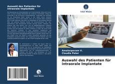 Auswahl des Patienten für intraorale Implantate kitap kapağı