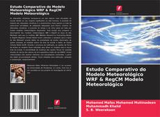 Copertina di Estudo Comparativo do Modelo Meteorológico WRF & RegCM Modelo Meteorológico