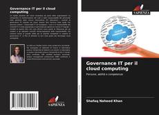 Portada del libro de Governance IT per il cloud computing