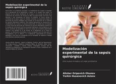 Capa do livro de Modelización experimental de la sepsis quirúrgica 