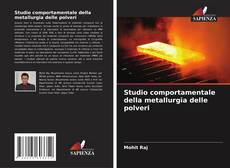 Capa do livro de Studio comportamentale della metallurgia delle polveri 