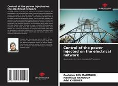 Capa do livro de Control of the power injected on the electrical network 