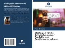 Bookcover of Strategien für die Entwicklung neuer Produkte von Familienunternehmen