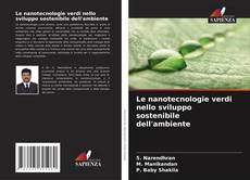 Le nanotecnologie verdi nello sviluppo sostenibile dell'ambiente kitap kapağı