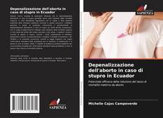 Bookcover of Depenalizzazione dell'aborto in caso di stupro in Ecuador
