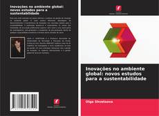 Portada del libro de Inovações no ambiente global: novos estudos para a sustentabilidade