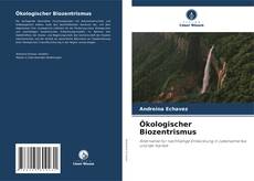 Capa do livro de Ökologischer Biozentrismus 