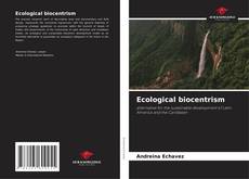 Couverture de Ecological biocentrism