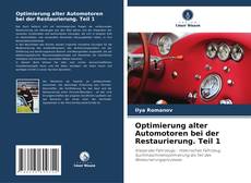 Capa do livro de Optimierung alter Automotoren bei der Restaurierung. Teil 1 