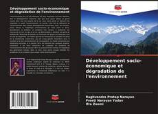 Capa do livro de Développement socio-économique et dégradation de l'environnement 