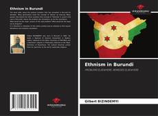 Ethnism in Burundi kitap kapağı