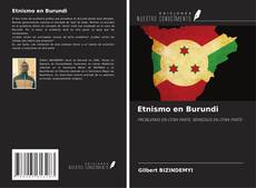 Etnismo en Burundi kitap kapağı