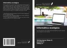 Buchcover von Informática ecológica