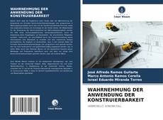 Capa do livro de WAHRNEHMUNG DER ANWENDUNG DER KONSTRUIERBARKEIT 
