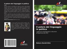 Buchcover von Il potere del linguaggio in politica