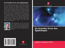 Capa do livro de Os Grandes Erros dos Egiptólogos 