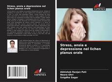 Capa do livro de Stress, ansia e depressione nel lichen planus orale 