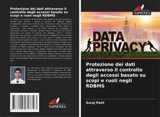 Buchcover von Protezione dei dati attraverso il controllo degli accessi basato su scopi e ruoli negli RDBMS