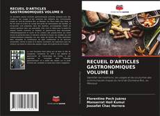 Обложка RECUEIL D'ARTICLES GASTRONOMIQUES VOLUME II