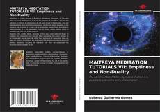 MAITREYA MEDITATION TUTORIALS VII: Emptiness and Non-Duality kitap kapağı