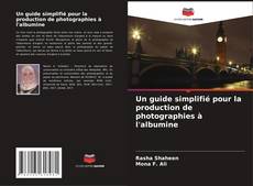 Capa do livro de Un guide simplifié pour la production de photographies à l'albumine 