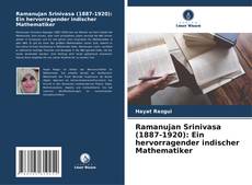 Portada del libro de Ramanujan Srinivasa (1887-1920): Ein hervorragender indischer Mathematiker