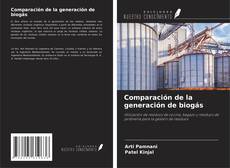 Buchcover von Comparación de la generación de biogás