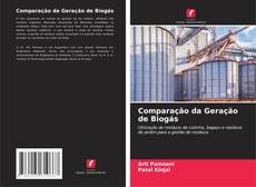 Buchcover von Comparação da Geração de Biogás