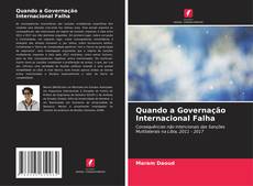 Buchcover von Quando a Governação Internacional Falha