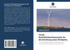 Capa do livro de Vorab-Durchführbarkeitsanalyse für die Errichtung eines Windparks 