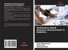 Copertina di Ambulatory blood pressure measurement in diabetics