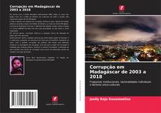 Corrupção em Madagáscar de 2003 a 2018 kitap kapağı