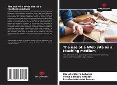 Copertina di The use of a Web site as a teaching medium